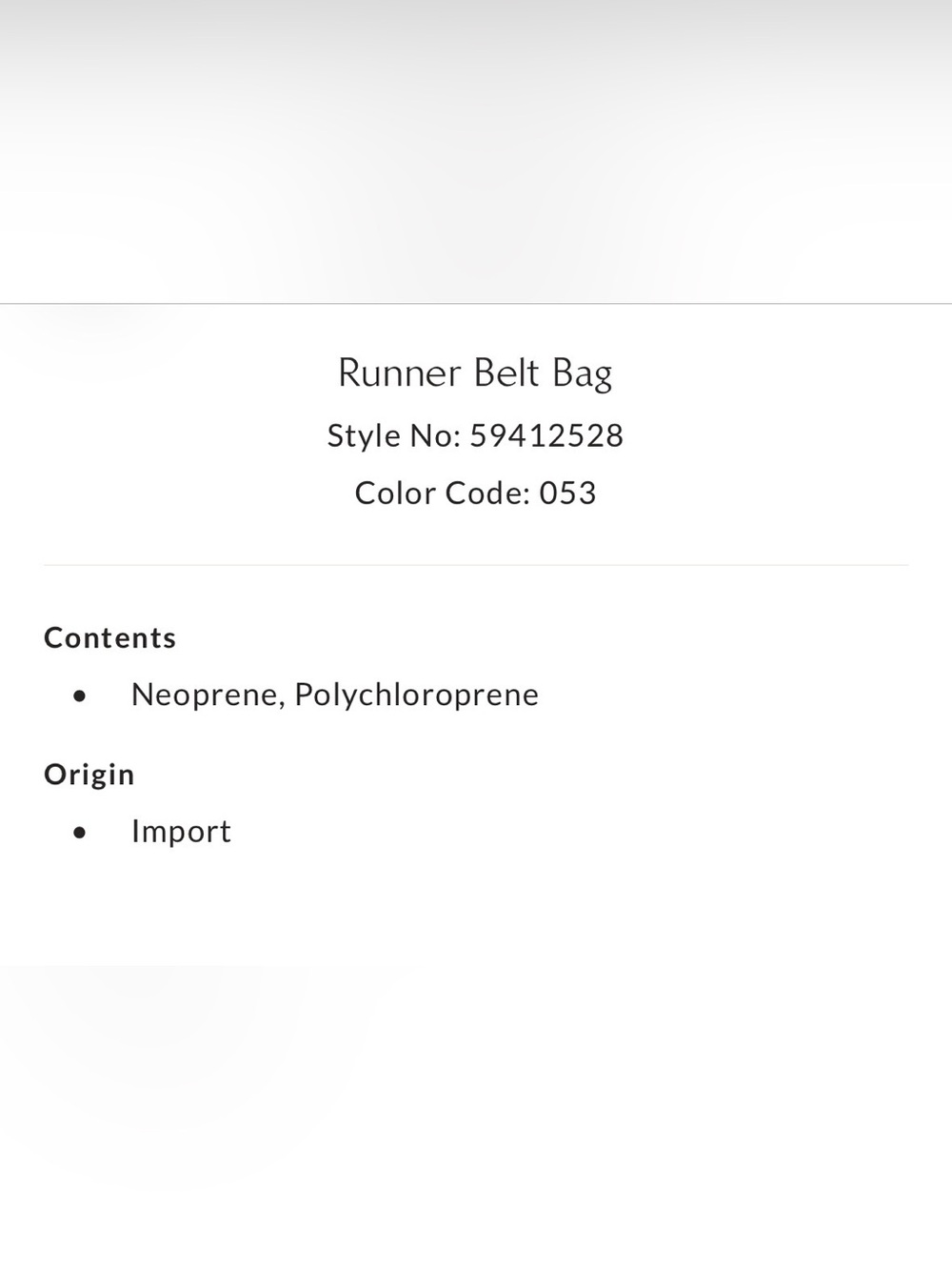 NWT Free People Movement Runner Belt Bag M/L - Picture 2 of 2